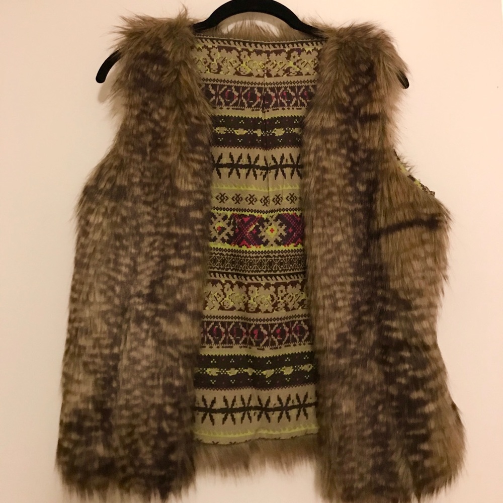 Faux Fur Vest